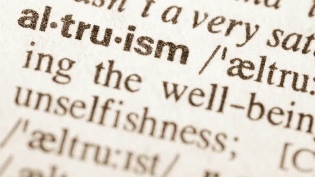 altruism dictionary